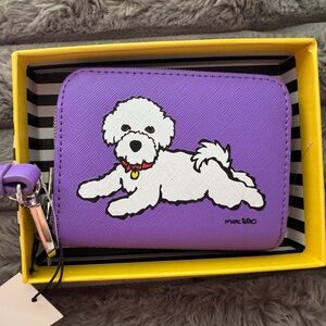 Marc Tetro Purple Dog‎ Wallet